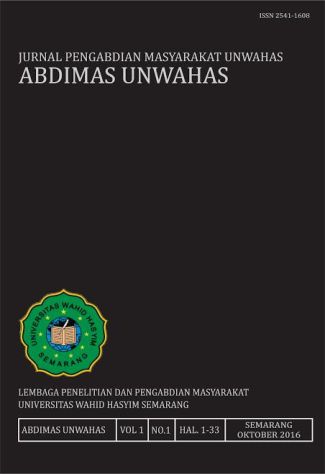 Jurnal Pengabdian Masyarakat Unwahas